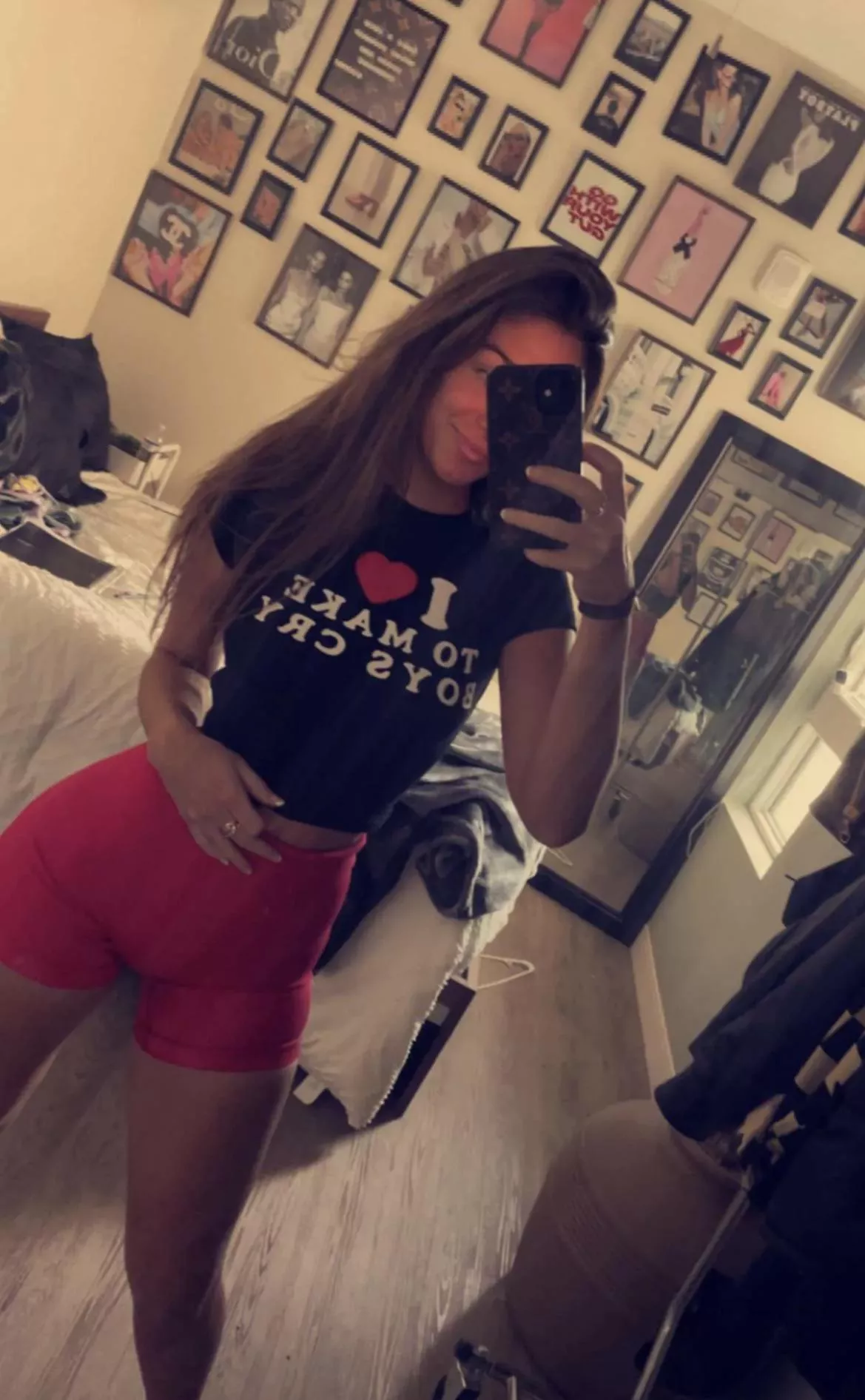 She loves to make boys cry