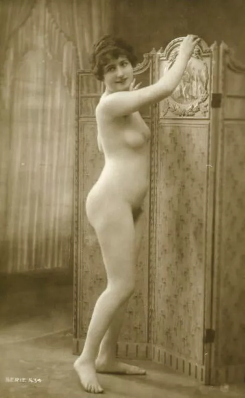 Sir, Maid Gertie is most curious about Lady B___'s disrobing screen.  Sir, Maid Gertie is most curious about Lady B___'s disrobing screen.