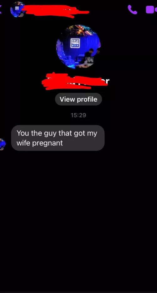 Sometimes cucks get mad when you ghost their wives haha