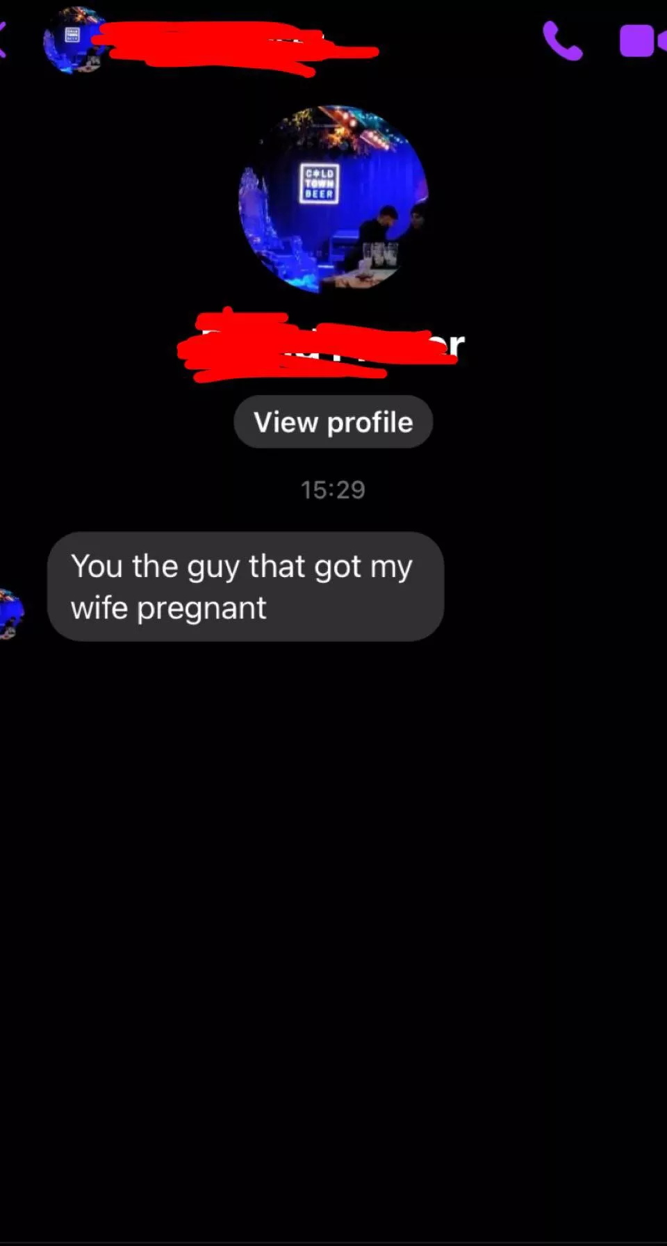 Sometimes cucks get mad when you ghost their wives haha
