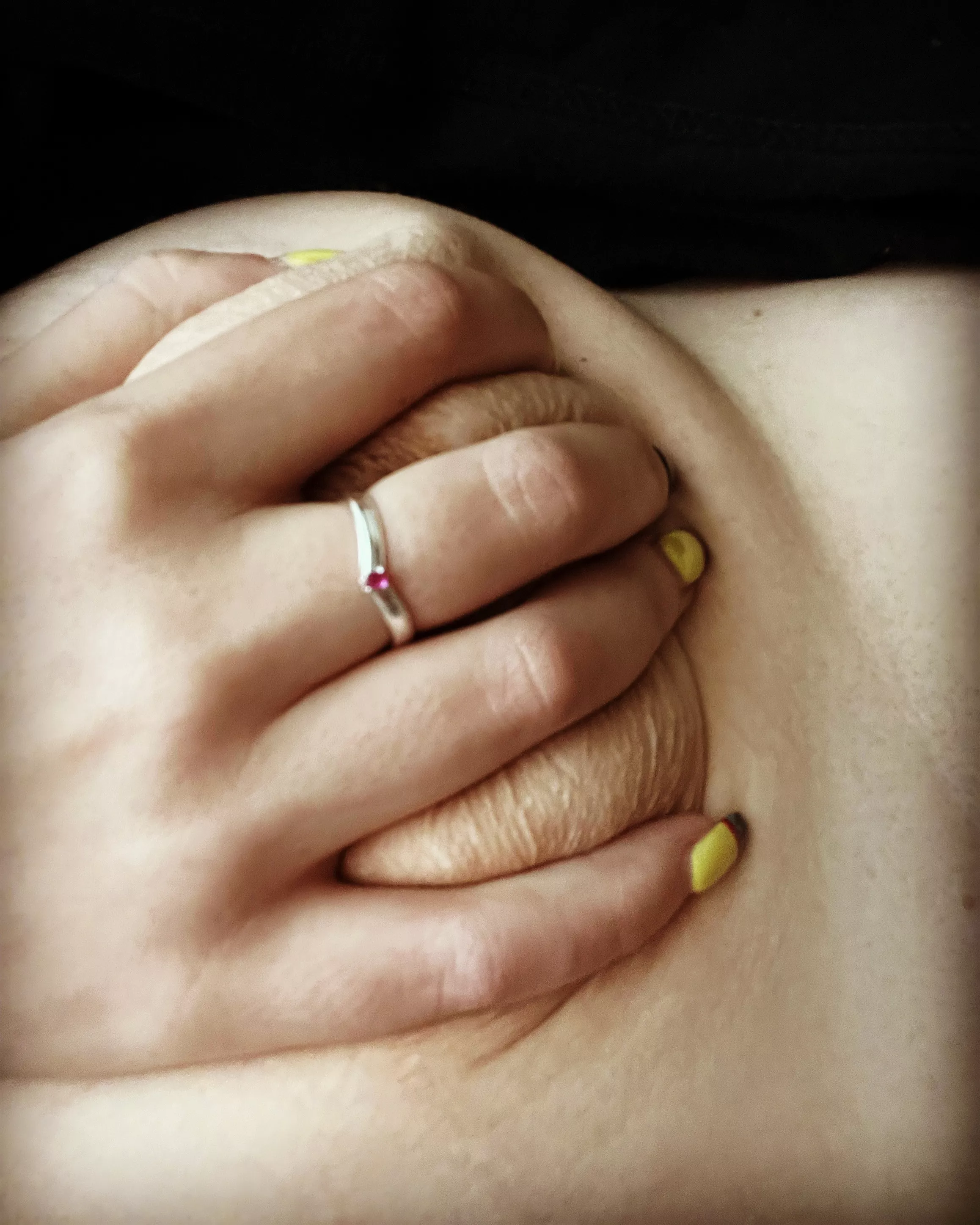 Squishy titties for my loyal subs.