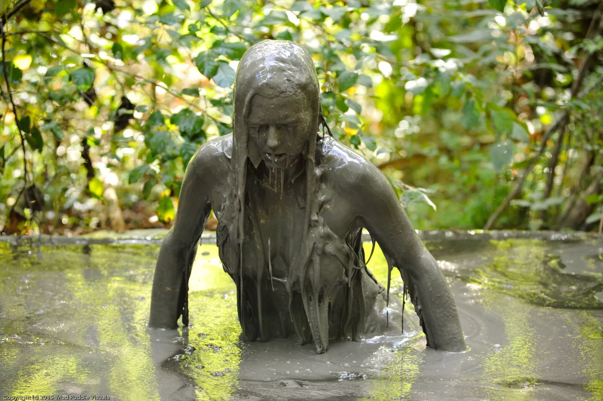 Star looking like a statue