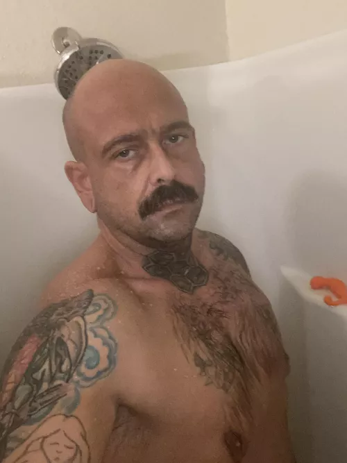 Took the phone in the shower for this one