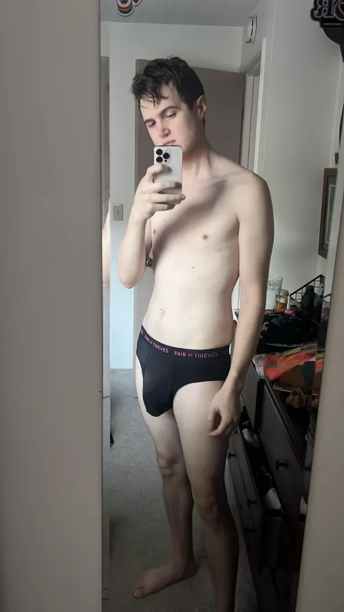 Warm winter days call for briefs 🤝