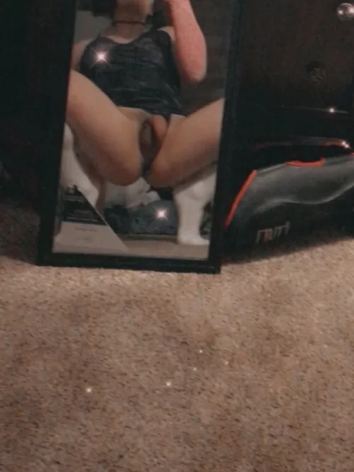 Watch it grow as I ride you😈💓