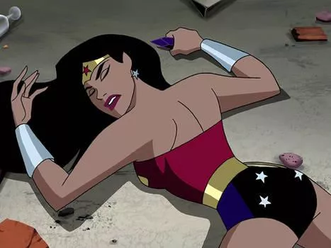 Wonder woman unconscious