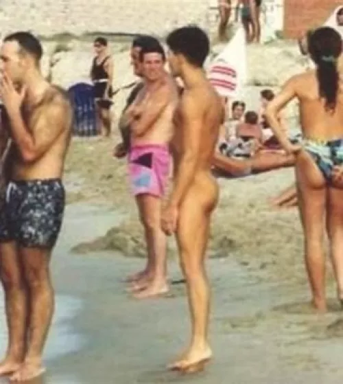 would you dare to be the only naked guy at the beach?