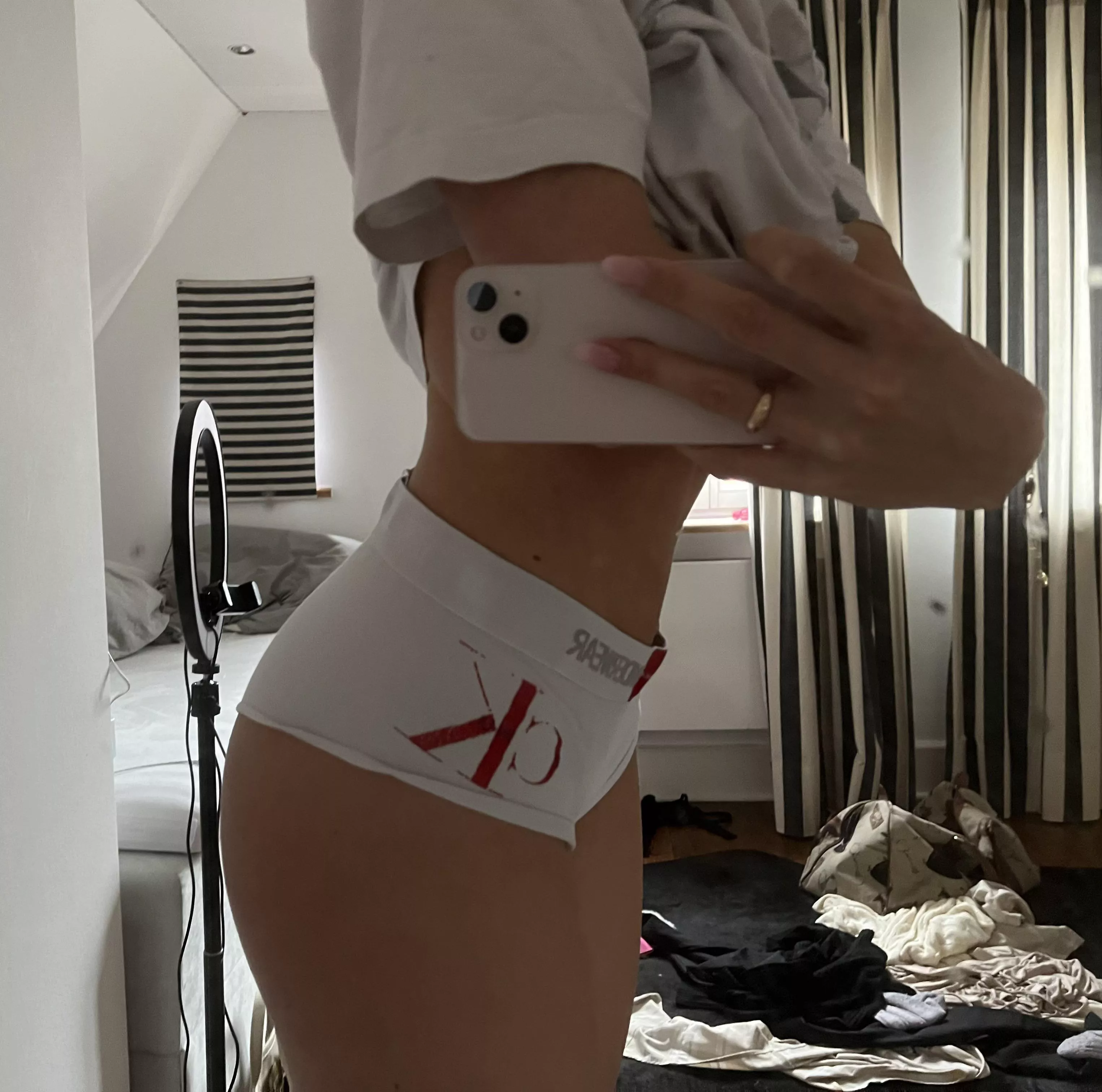 Would you eat me before you slide it in?