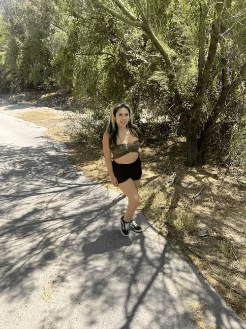 would you fuck me outside?