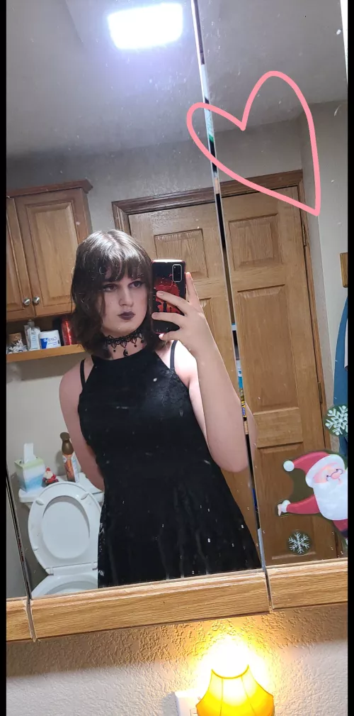 You don't have to worry about your outfit matching if you wear all black