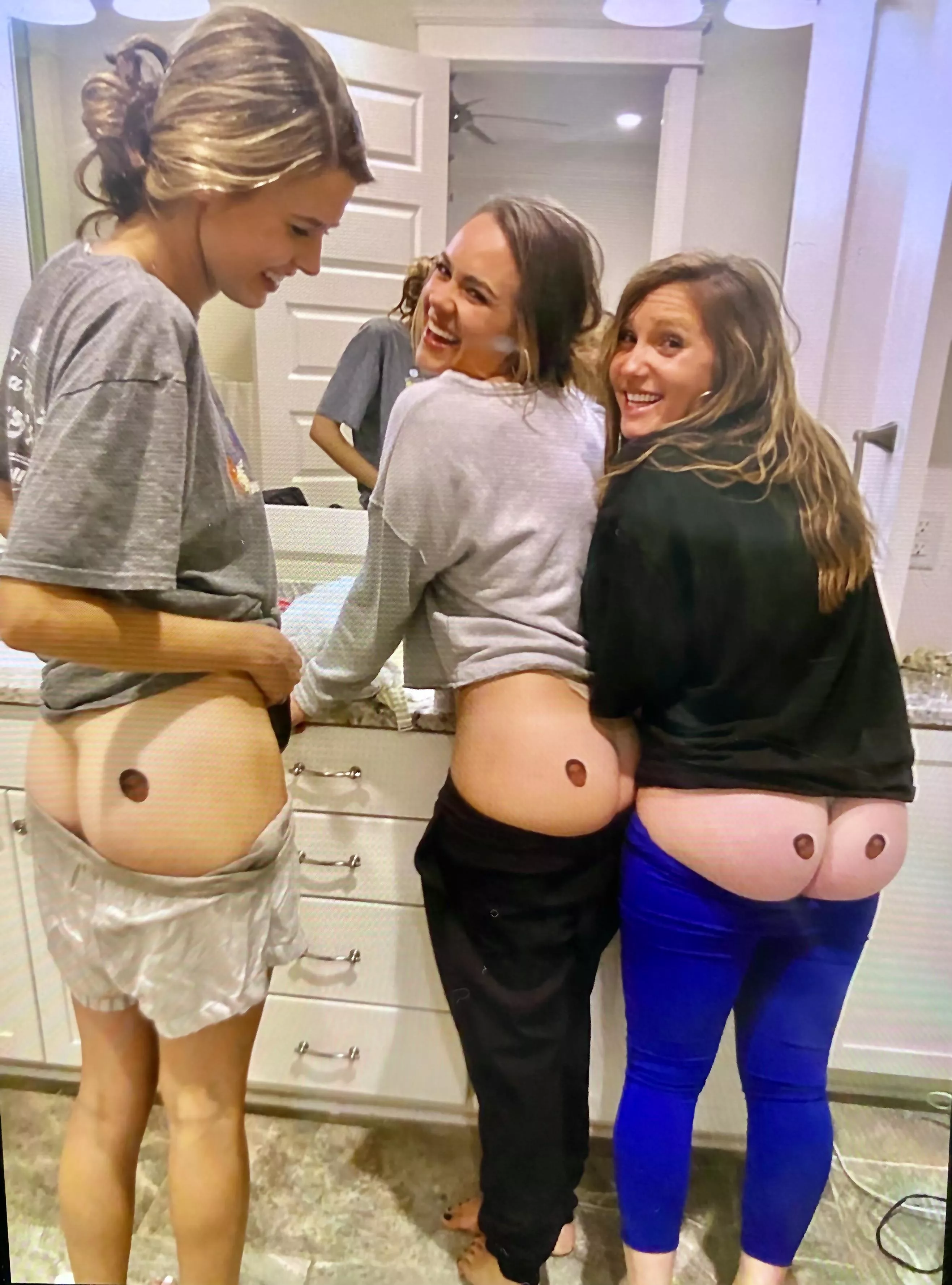 You open the door and see this. Which one first?