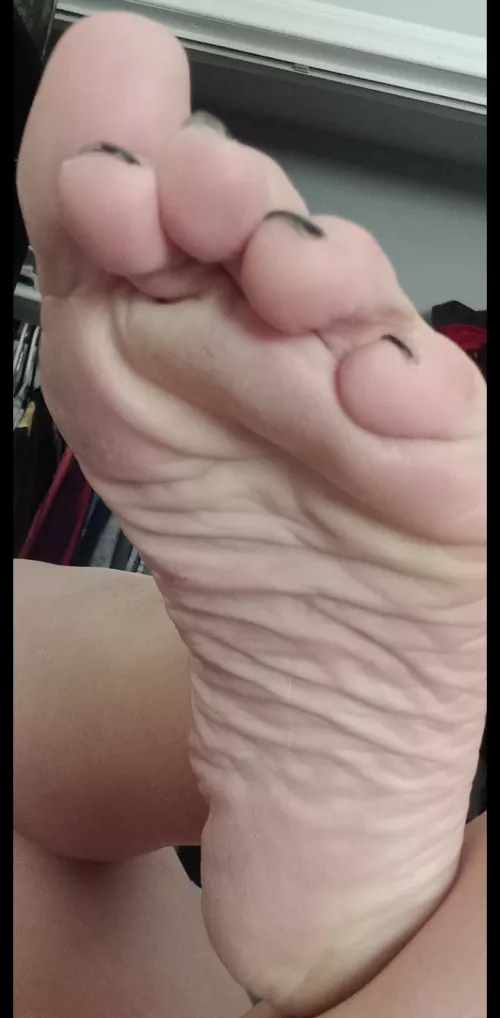 After work wrinkles...they smell amazing.