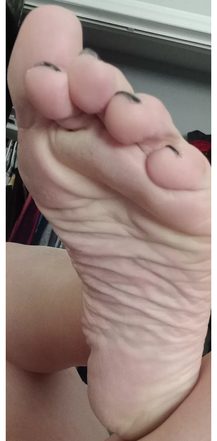 After work wrinkles...they smell amazing.