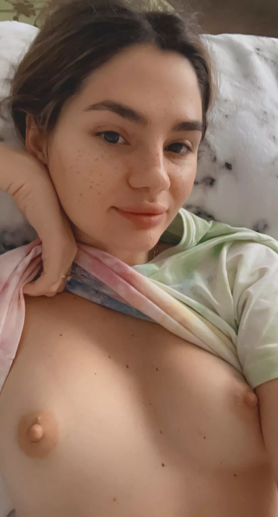 Any small boobs lovers awake? This one's for you