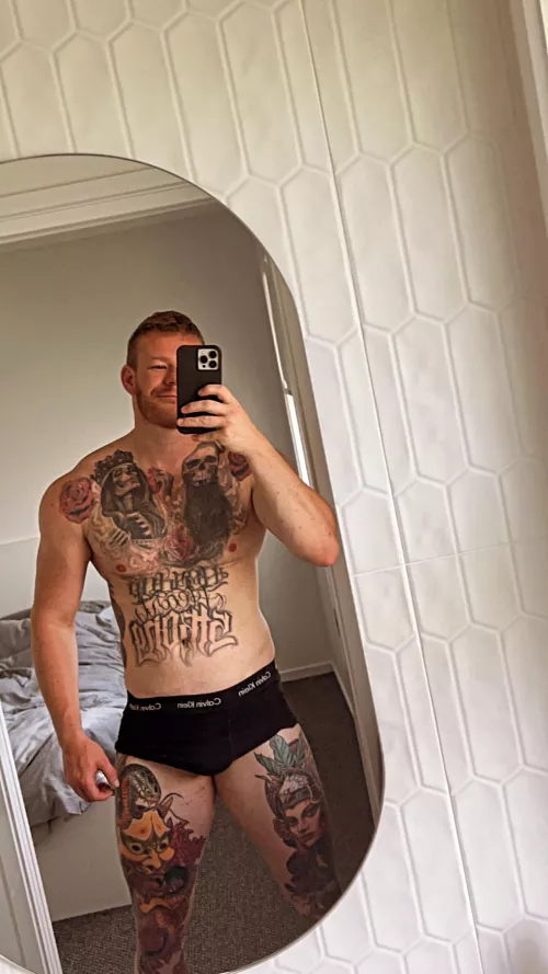 Anyone else get me looking like this after morning sex ?