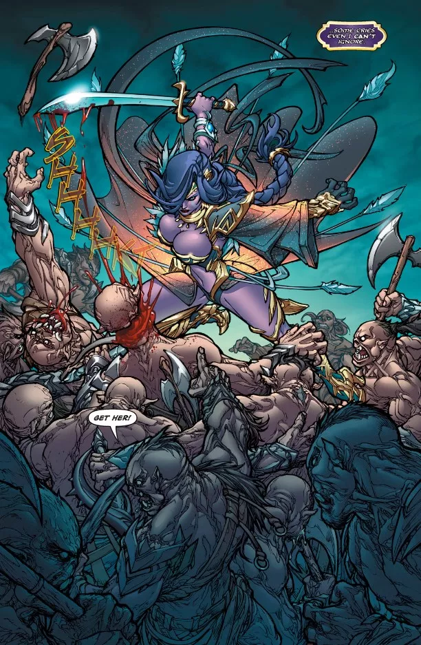 Ara Slaying Bad Guys [Jirni (2013) #1]