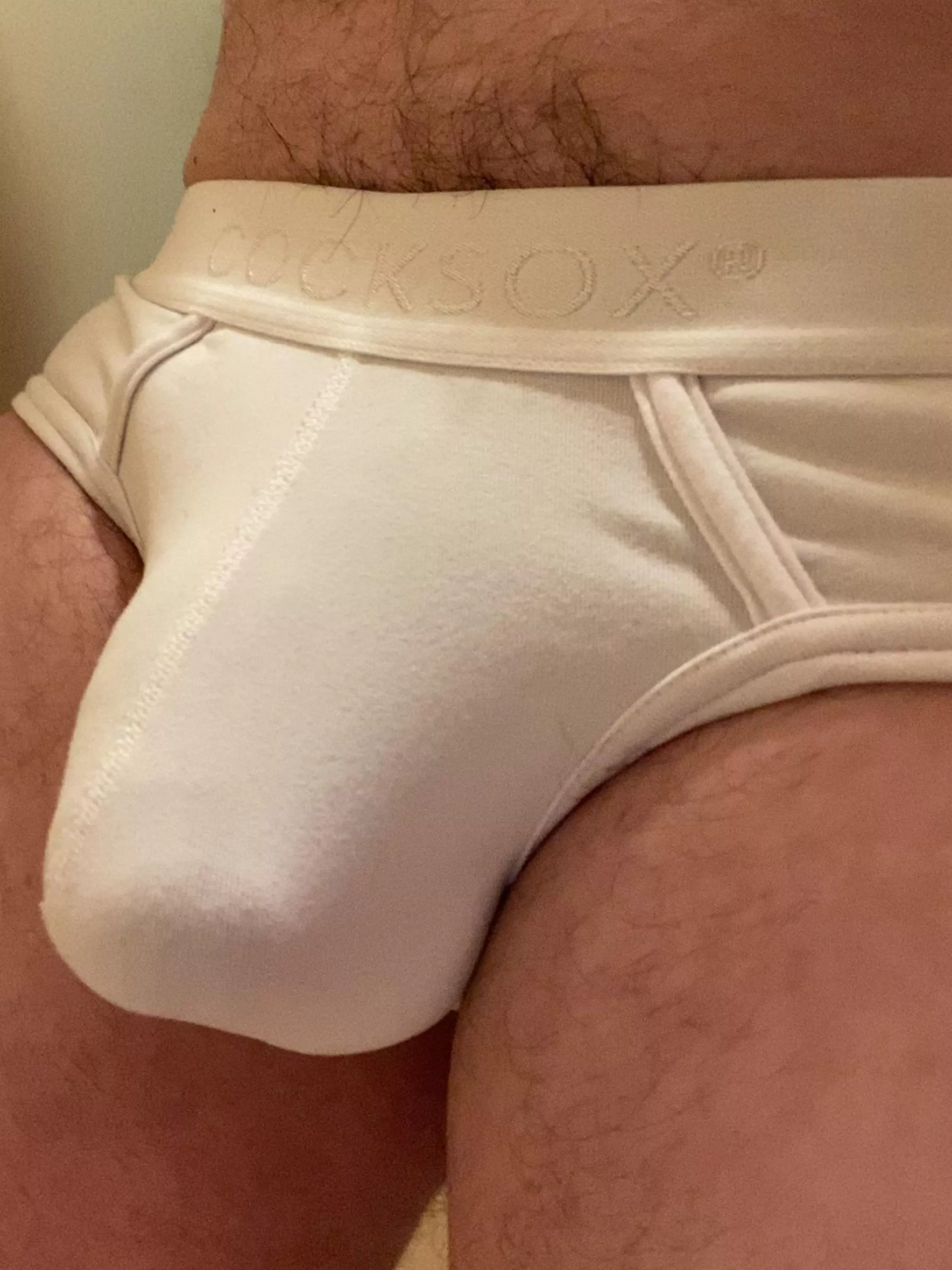 Been awhile since I wore tighty whities, and these whities are feelin tighty (31)