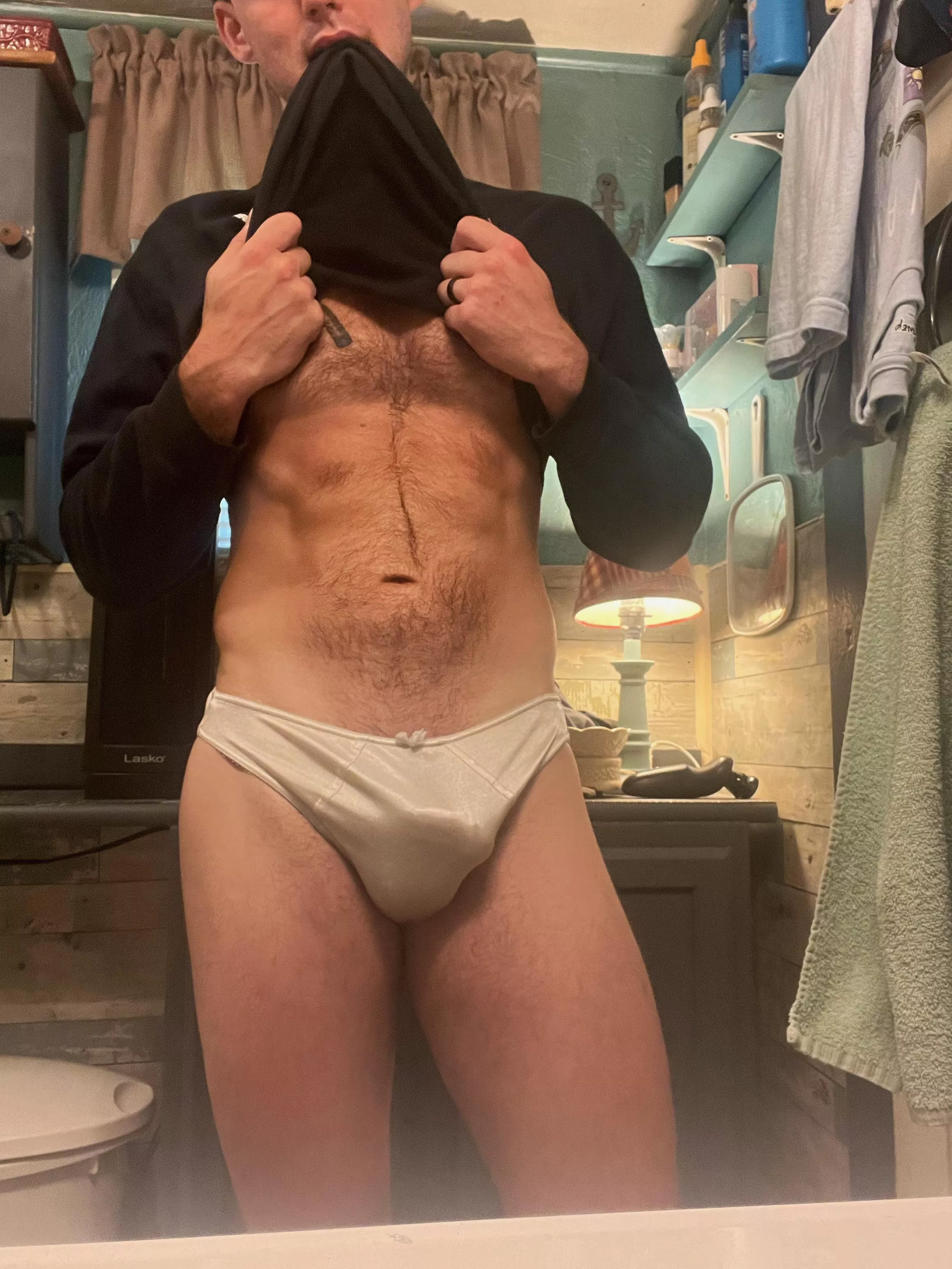 Being a good boy in my panties