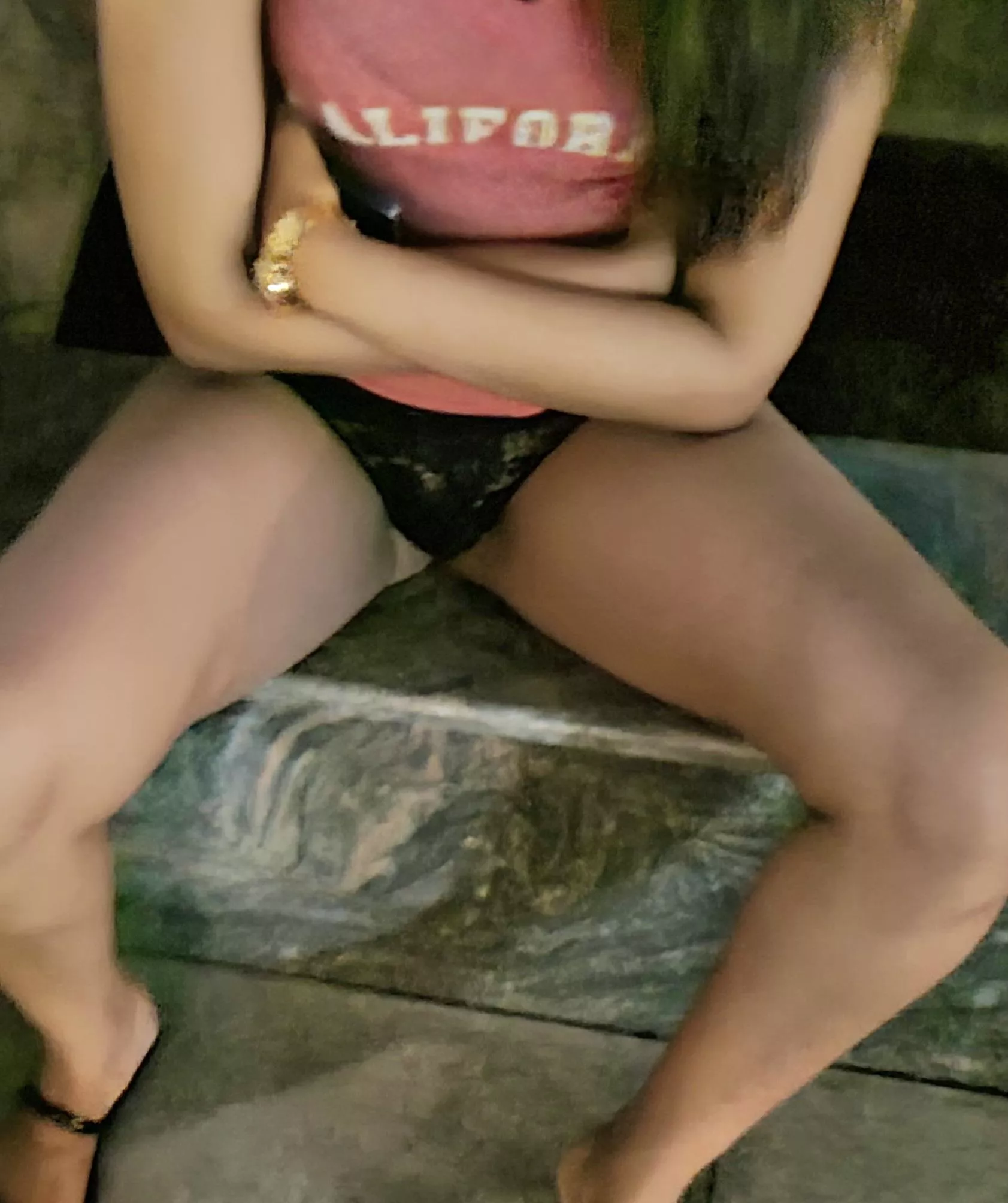 Being a little sluttish at the park [F]