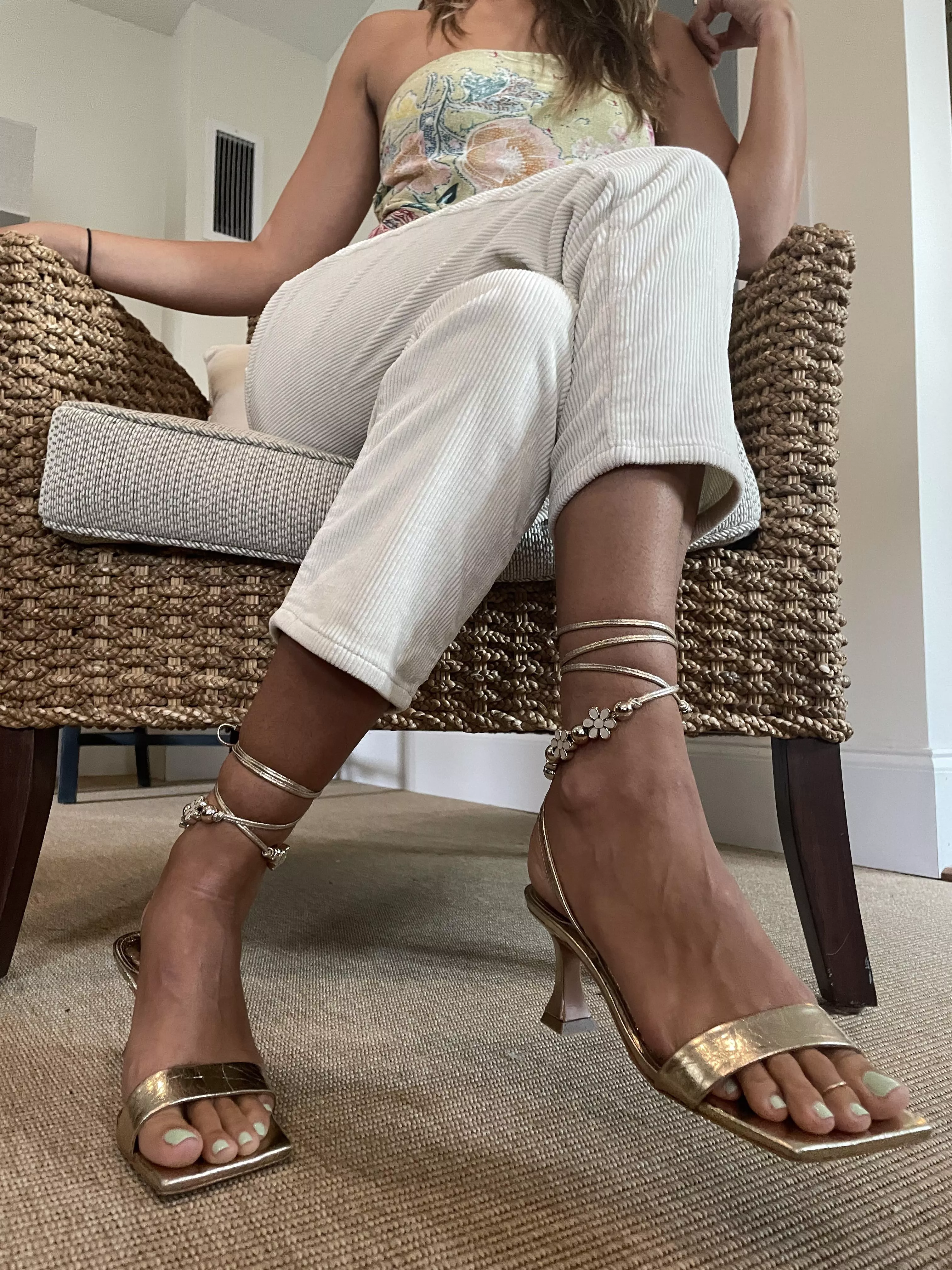 Being fancy with my feet