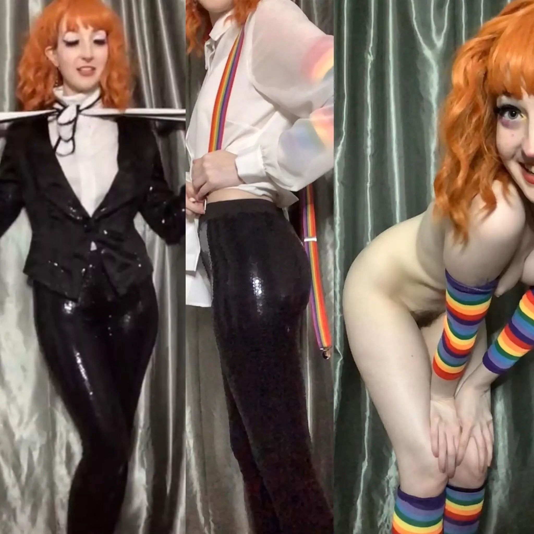 Black sexy sparkles to rainbow silly stripes!