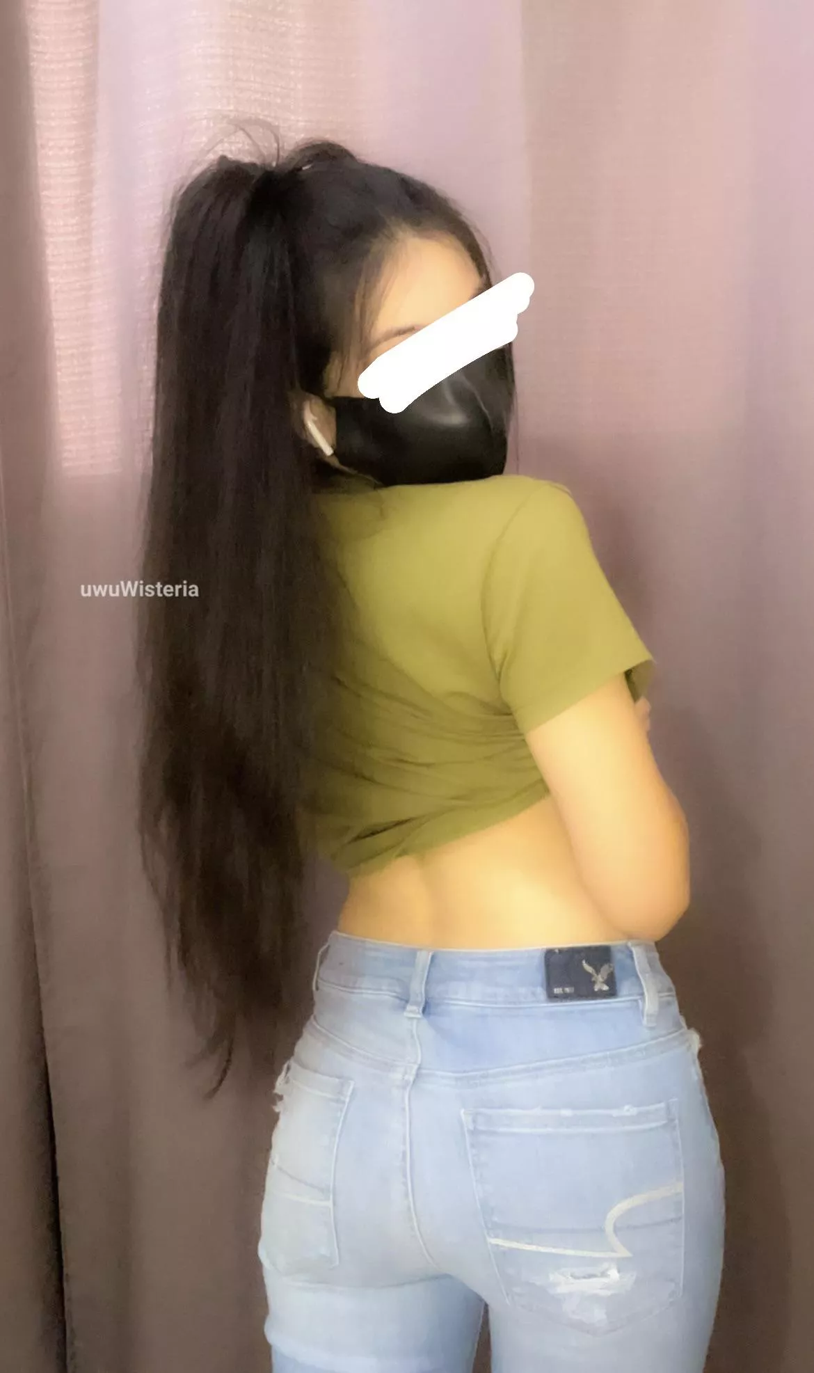 denim jeans look goood 🥺