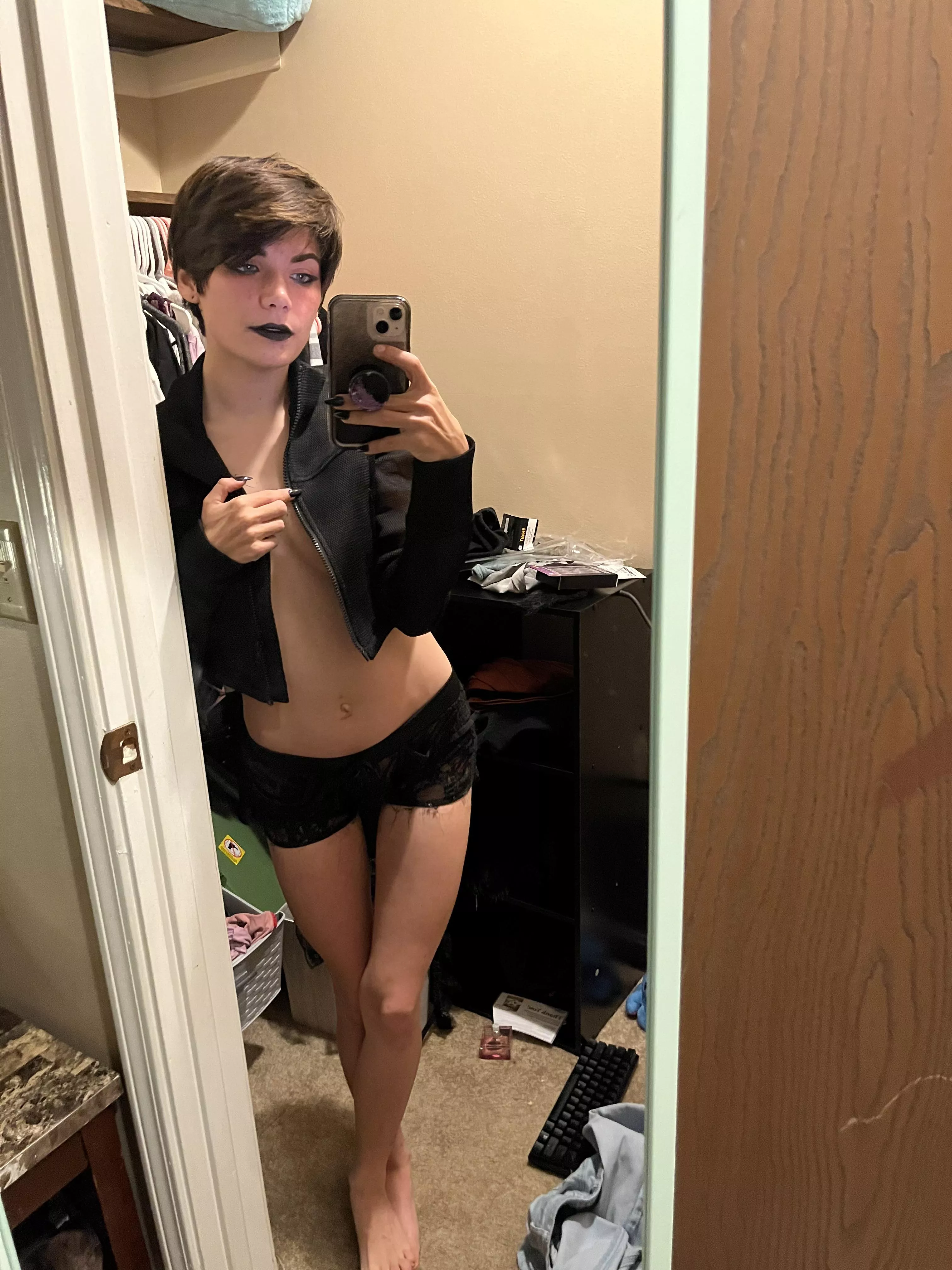 did u just unzip ur pants