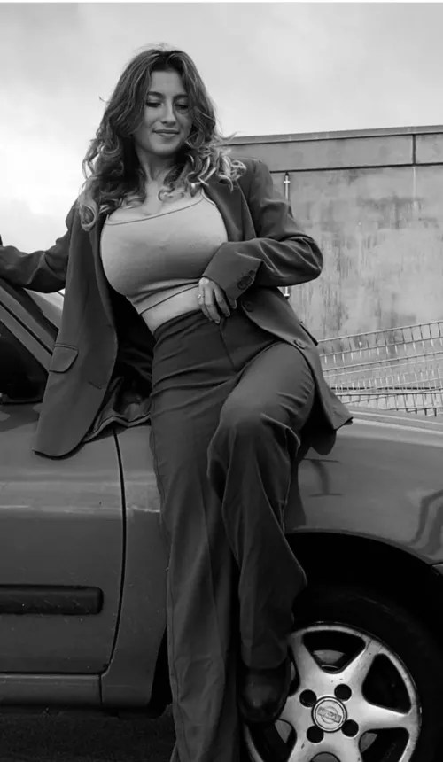 Didn’t even notice the car