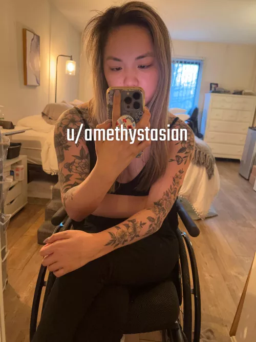 Disabled, tatted Asian — ya, we’re a thing
