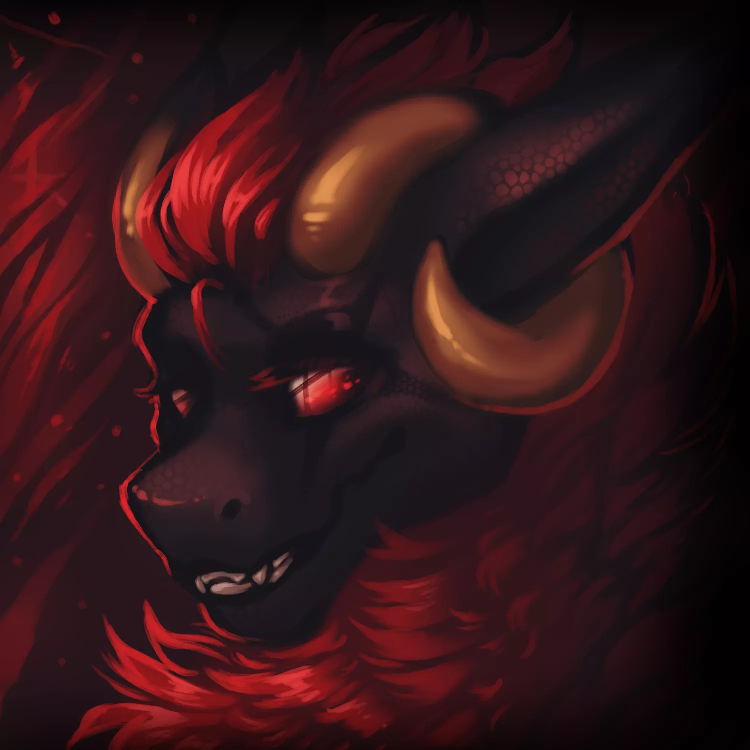 Ehehe >:3 (art by me, Berta_Fry)