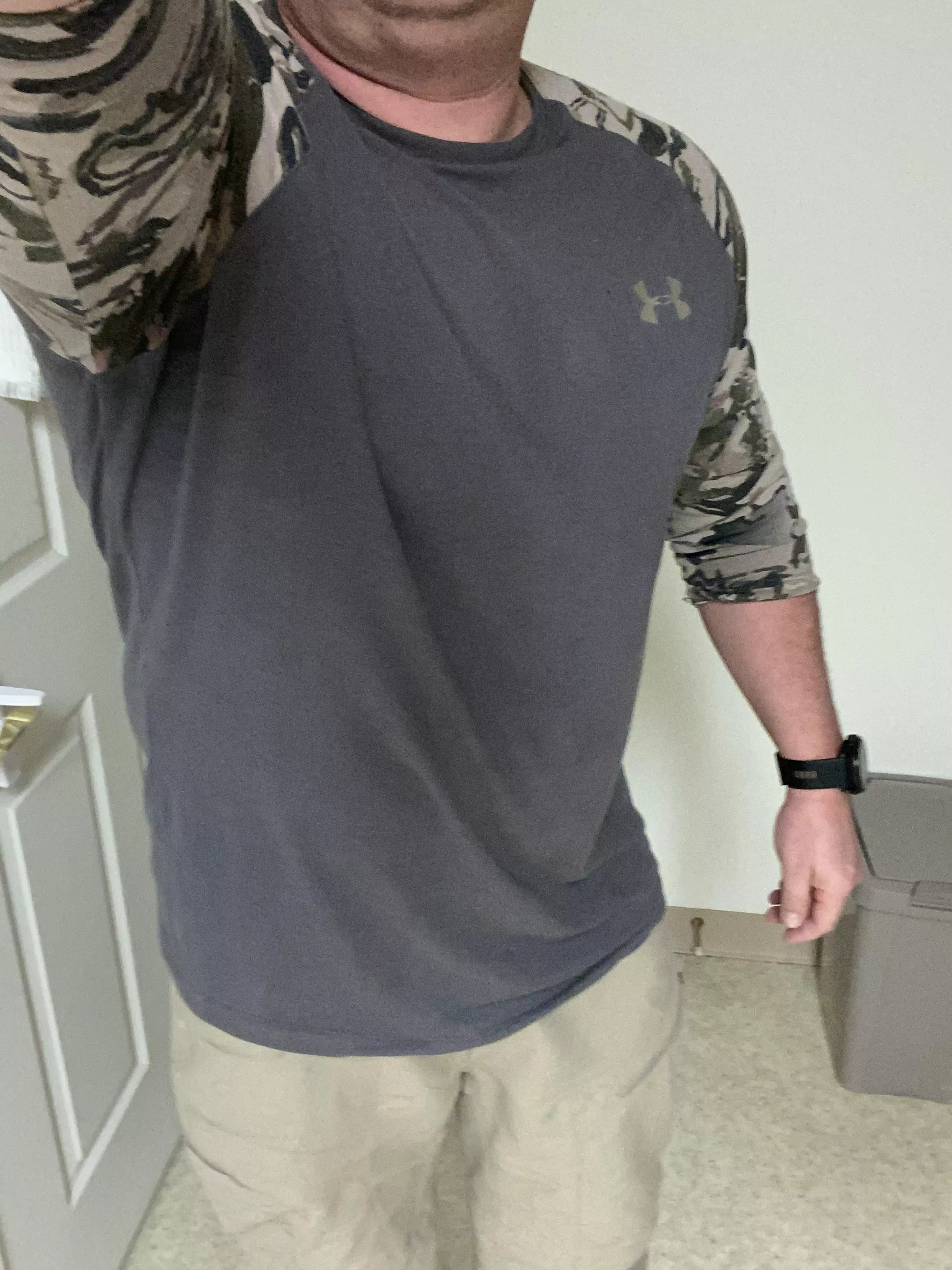 Even out of uniform I have camo on