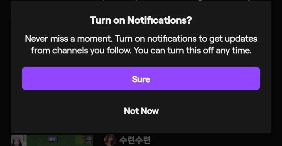 Everytime I open Twitch on Mobile I get asked this. Why? I am about to uninstall..