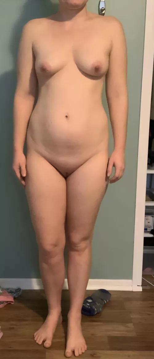 F, 32, 120lbs, 5’2” My body after two kids.