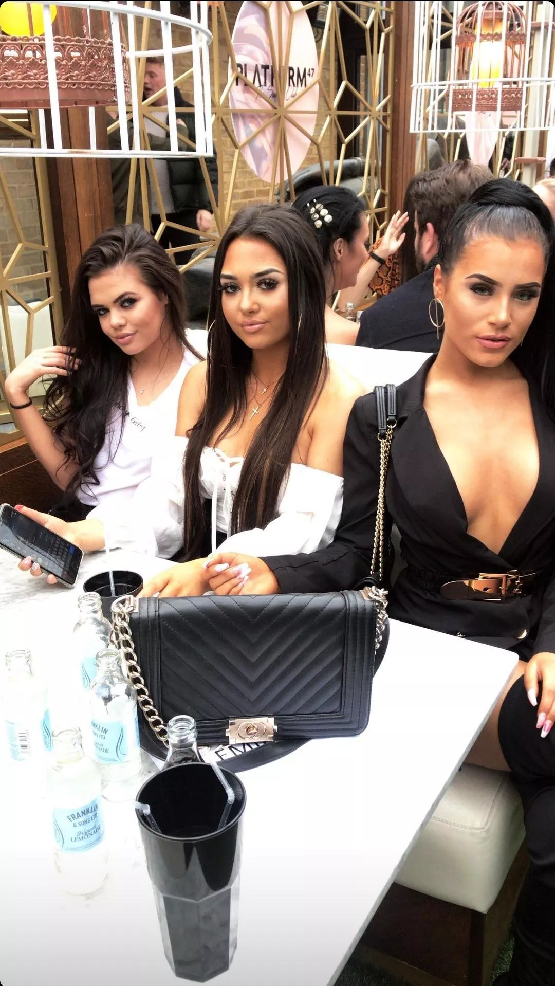 Face, front, back. Which order?