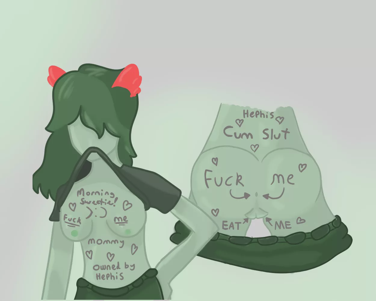Fantroll suprising her matesprit