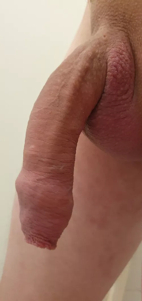 Fresh and shaved out of the shower