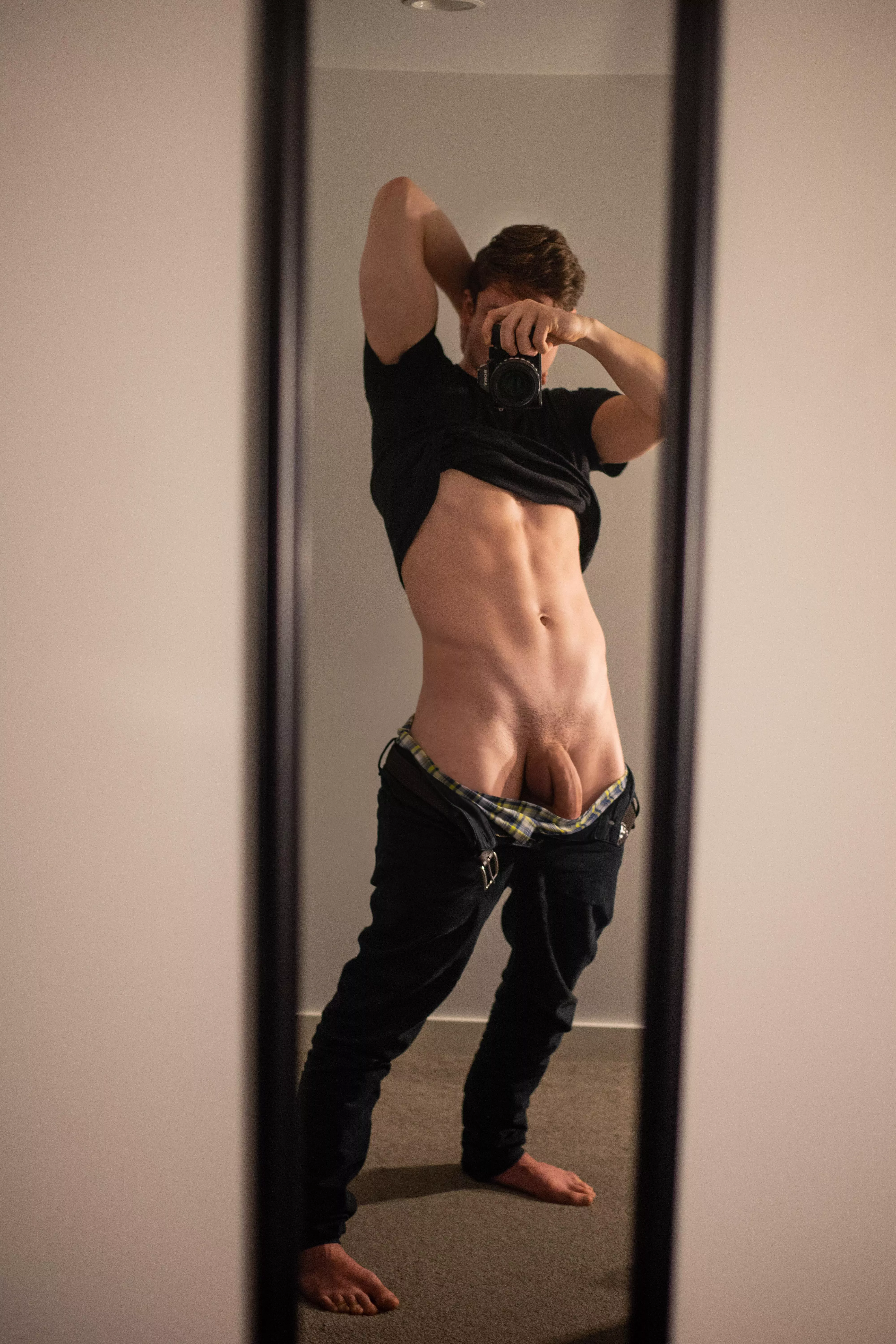 Get on your knees and open your mouth up wide