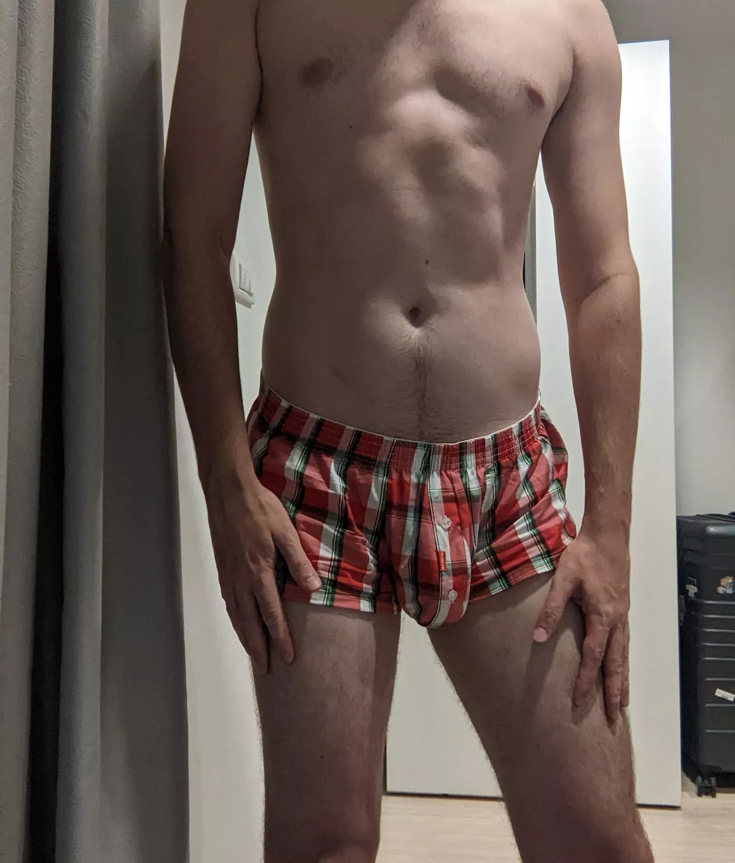 how do my new boxers look?