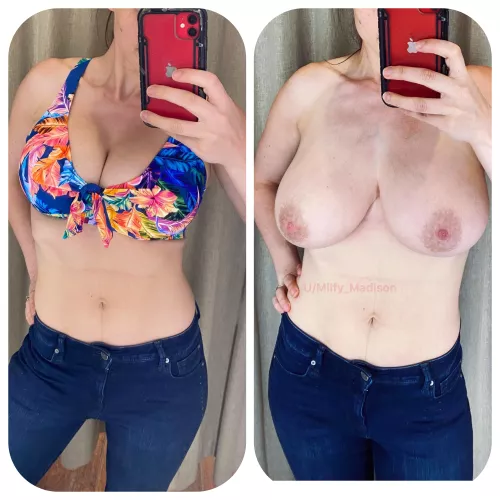 Hubby sent me to buy some new bathers. I love treats.