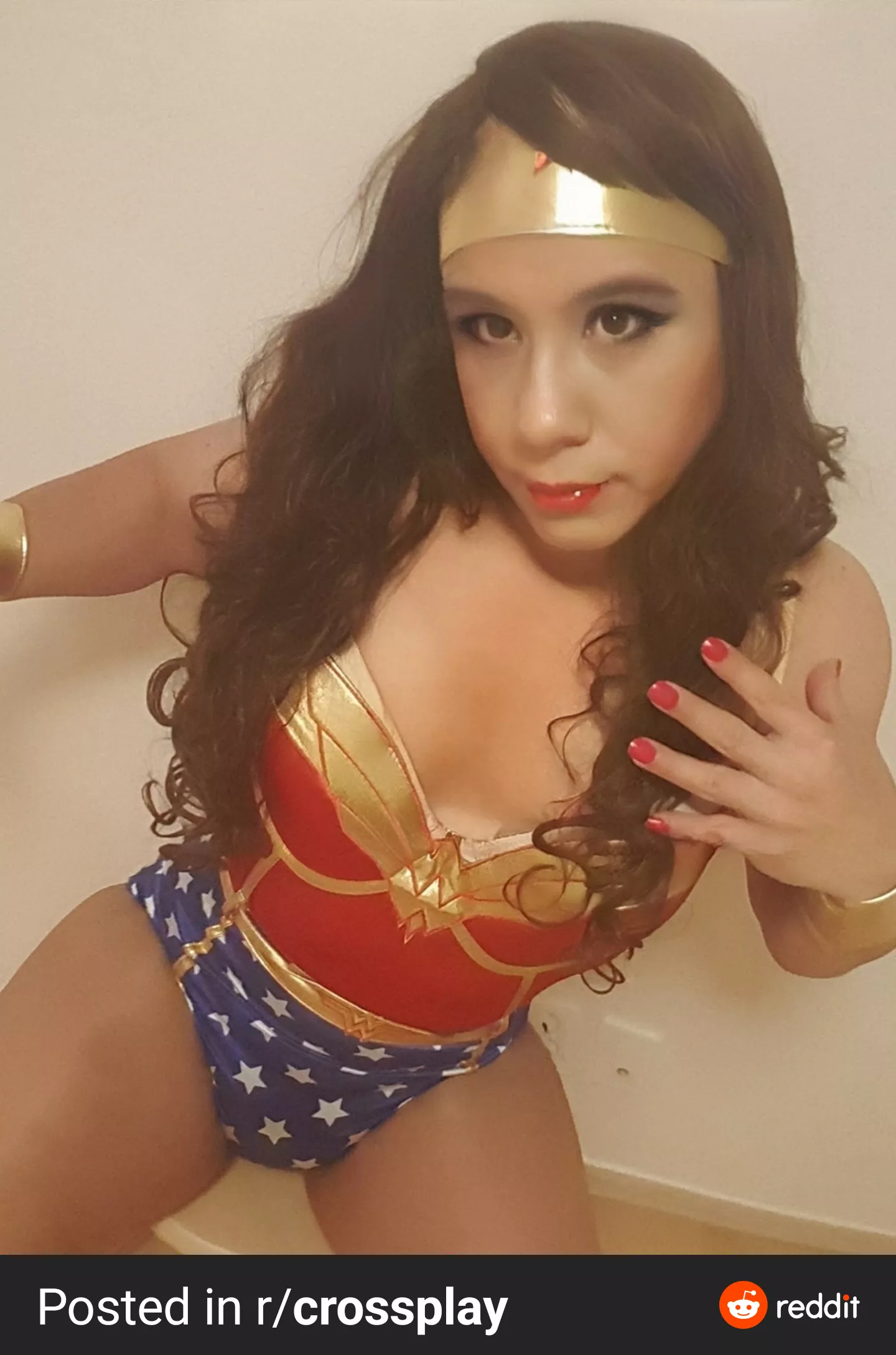 I am no sissy. I am a Wonder Woman. 😅