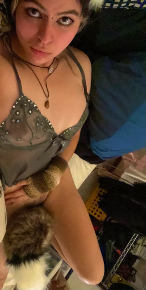 i just wanna run around in the forest with my tail in🥺