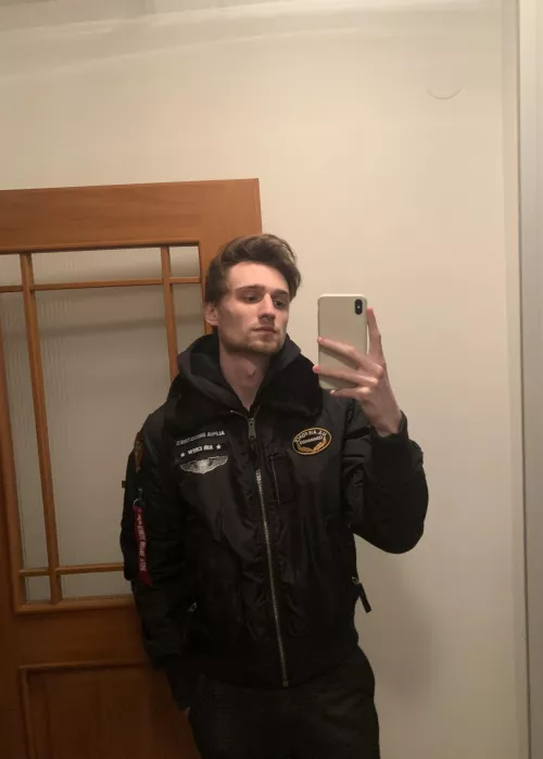 I really like this new jacket santa gave me