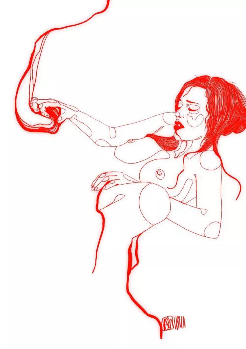 “I Wanna Watch” art by me