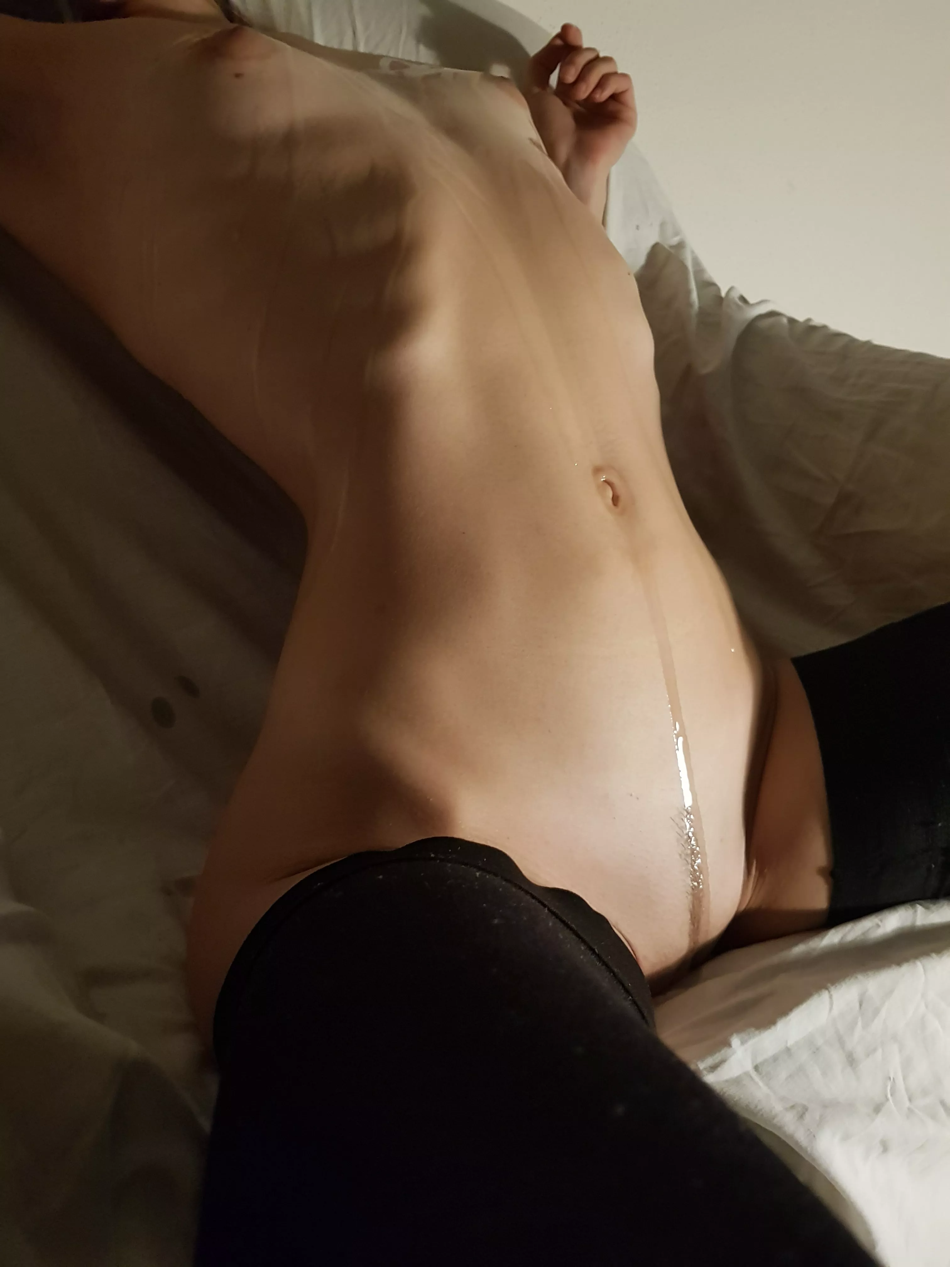 If you are into skinny petite girls addicted to oil