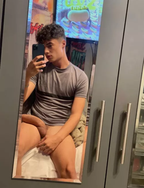 It gets even bigger when its hard...