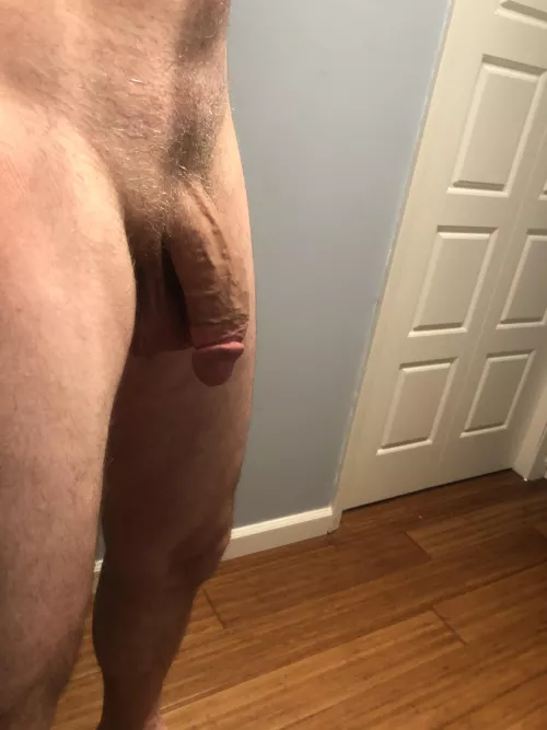 Just out of the bath.