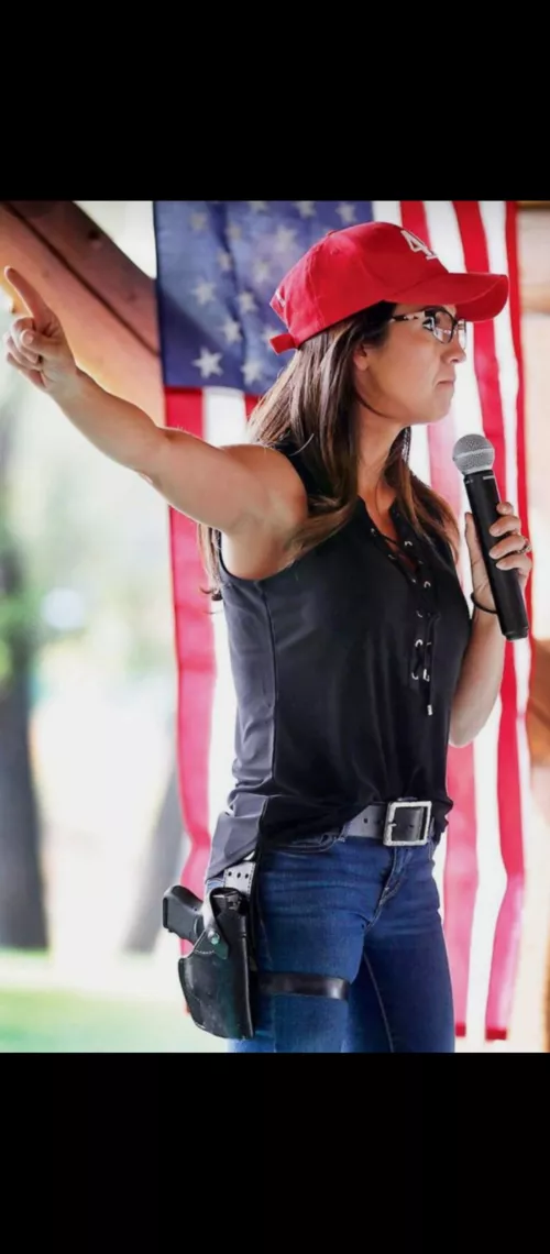 Lauren Boebert always strapped