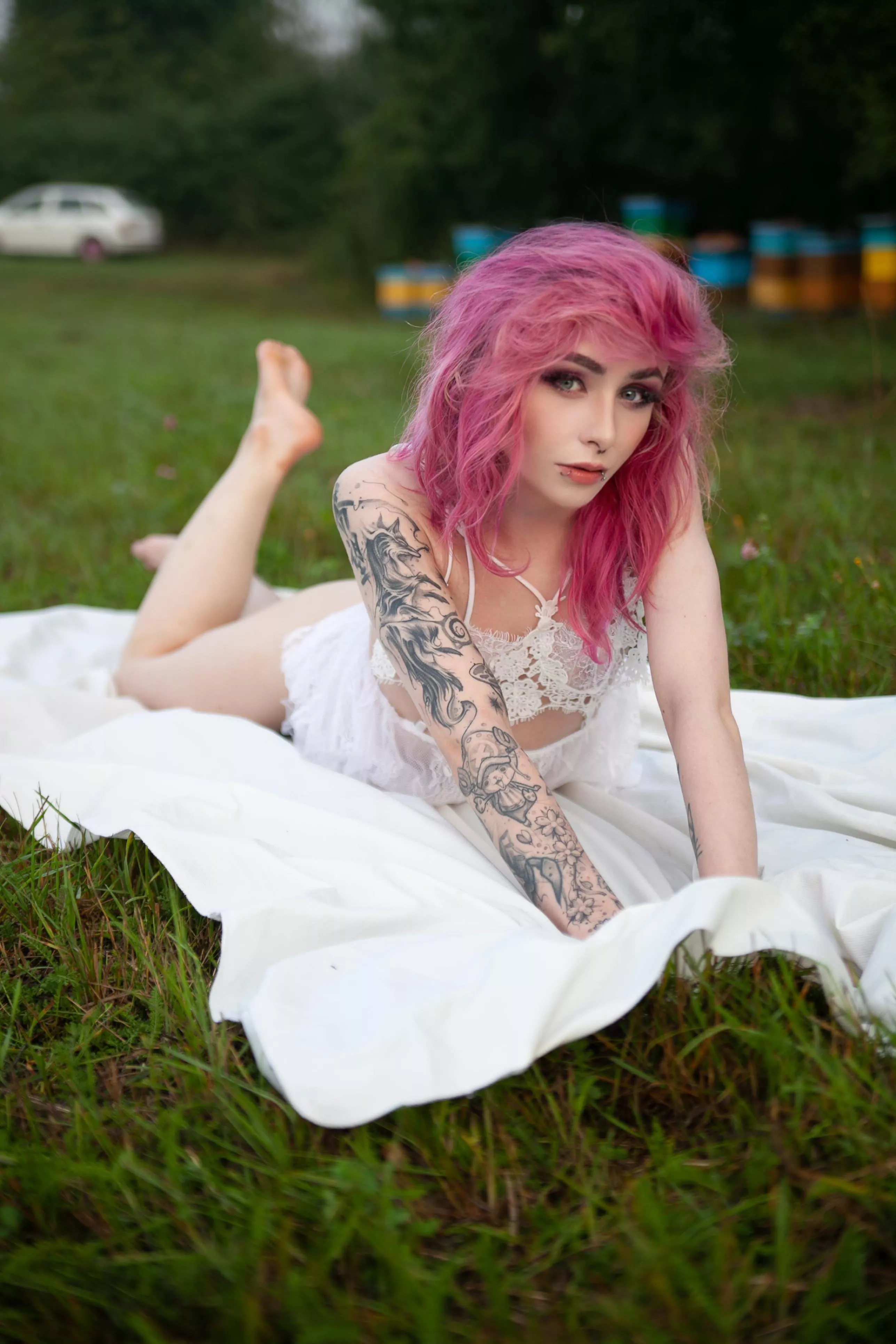 Little summer vibe to these cold days