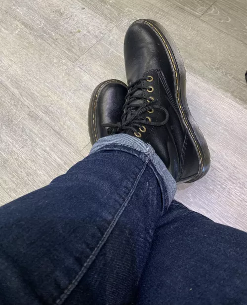 Loving a Doc Marten Zavala boots.