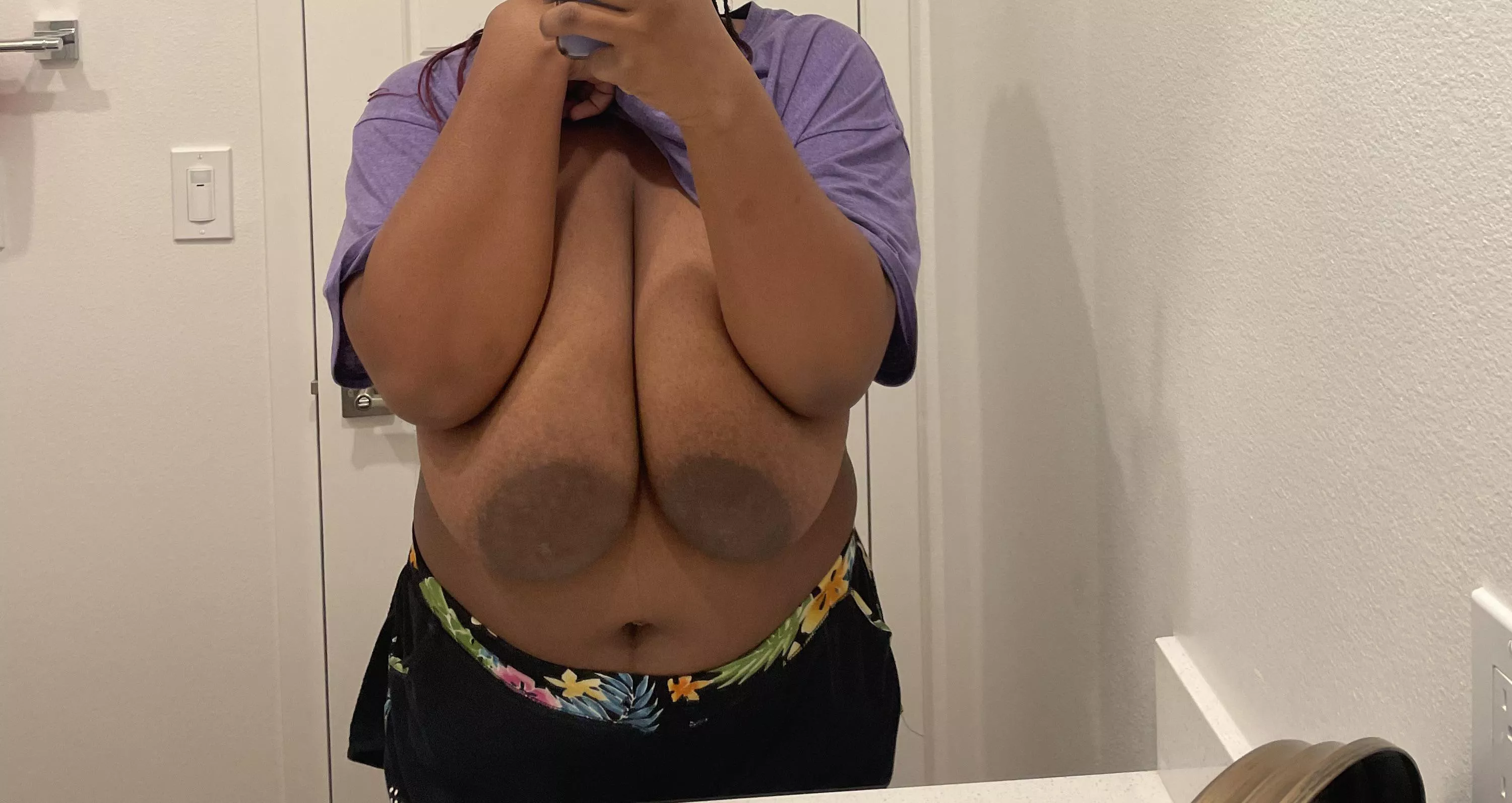 Maybe I should consider a bra🤔